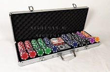 Dice 500 - Профессиональный набор для игры в покер