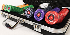 Poker Stars EPT Ceramic 300 - профессиональный набор для спортивного покера с керамическими фишками