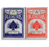 Игральные карты Playingcards blue and red