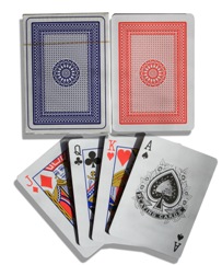 Игральные карты Playingcards blue and red