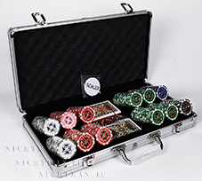 Ultimate 300 silver - профессиональный набор для покера