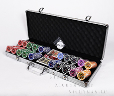 Ultimate 500 silver - профессиональный набор для покера